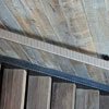 Imported Milan italian leather for this custom hand rail wrap